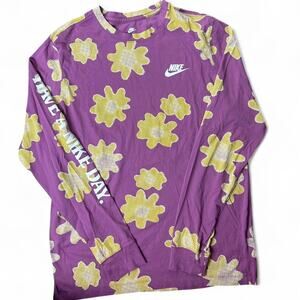 Rare nike long sleeve floral